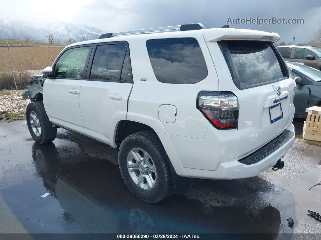 2021 Toyota 4runner Sr5 White vin: JTEMU5JR7M5938680