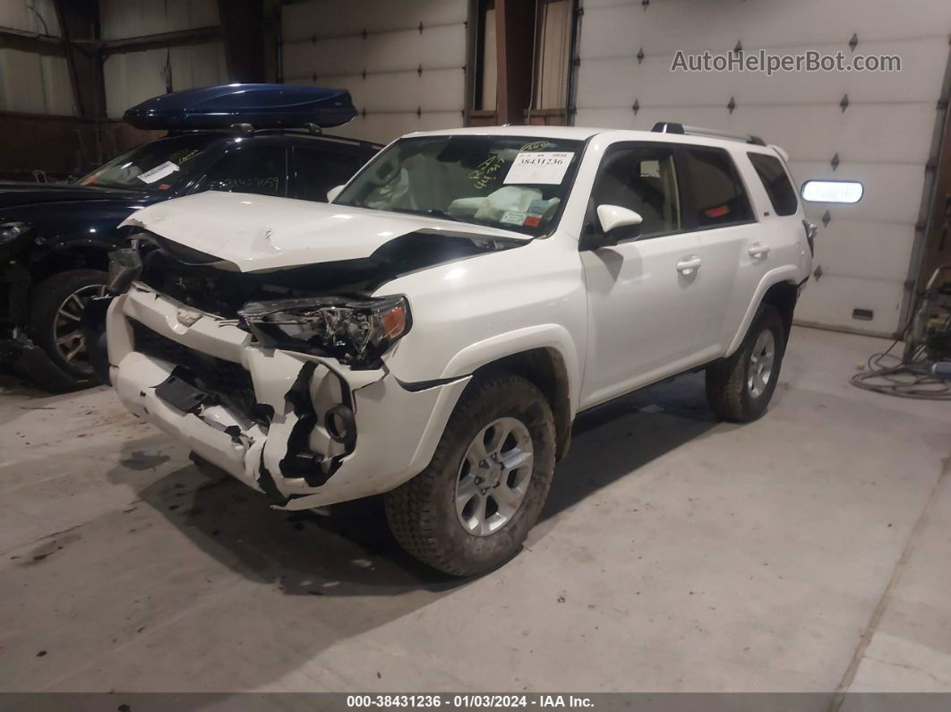 2021 Toyota 4runner Sr5 White vin: JTEMU5JR8M5874939