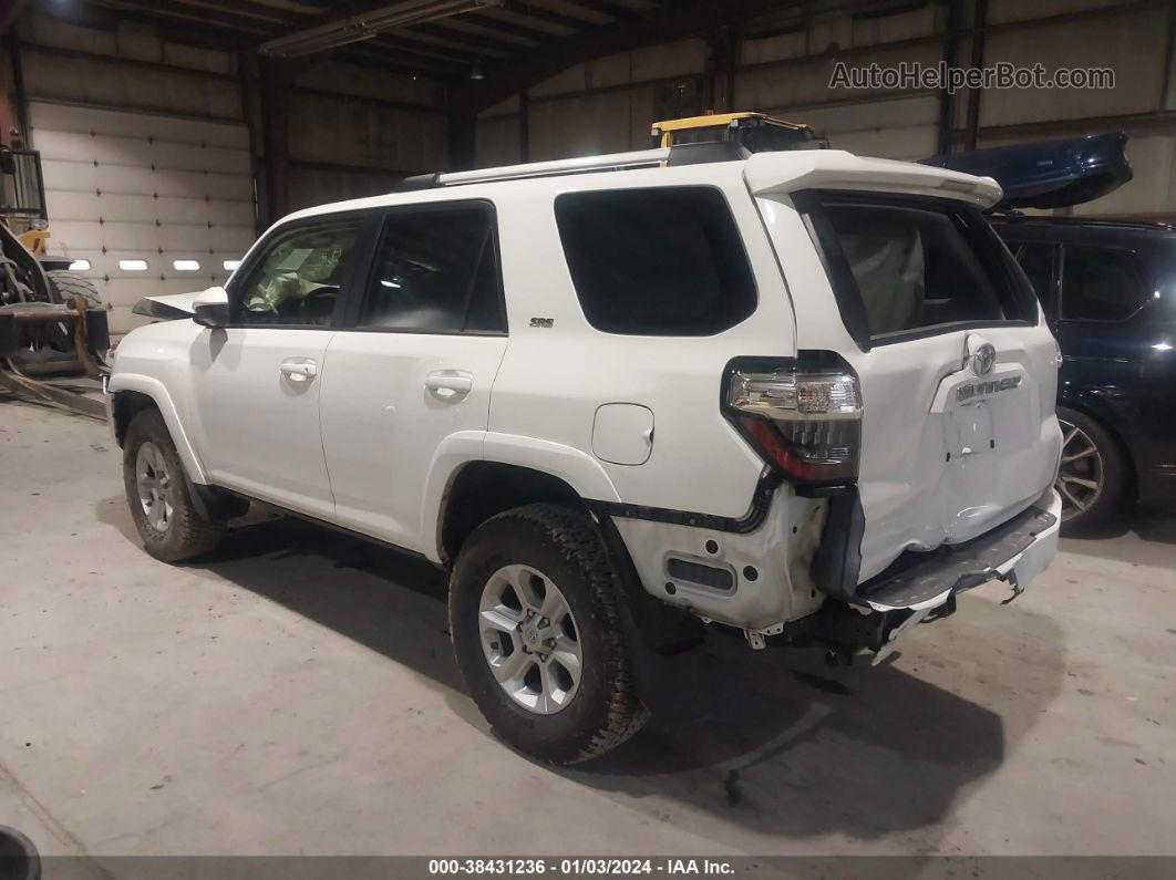 2021 Toyota 4runner Sr5 White vin: JTEMU5JR8M5874939