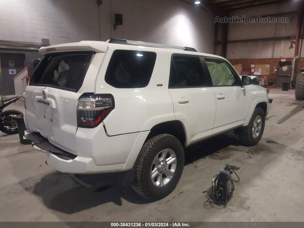 2021 Toyota 4runner Sr5 White vin: JTEMU5JR8M5874939