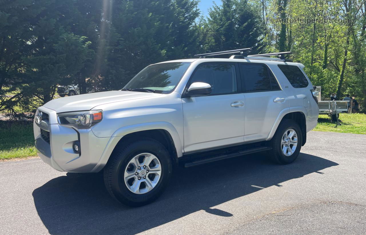 2021 Toyota 4runner Sr5/sr5 Premium Silver vin: JTEMU5JR8M5900214