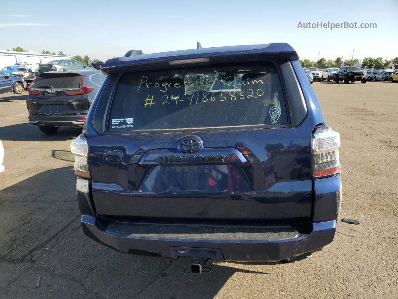 2021 Toyota 4runner Sr5/sr5 Premium Blue vin: JTEMU5JR8M5951292