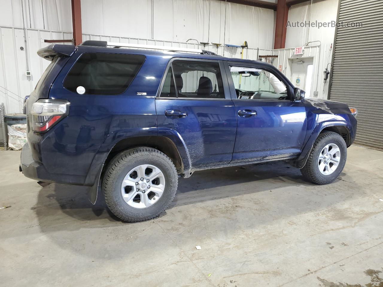 2021 Toyota 4runner Sr5/sr5 Premium Синий vin: JTENU5JR1M5913102