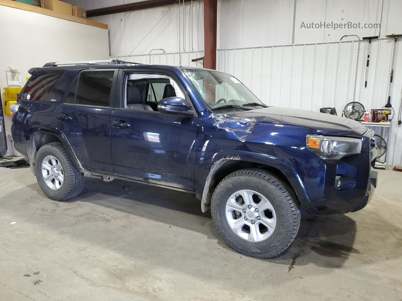 2021 Toyota 4runner Sr5/sr5 Premium Blue vin: JTENU5JR1M5913102