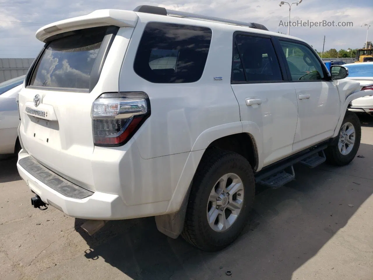 2021 Toyota 4runner Sr5/sr5 Premium White vin: JTENU5JR2M5862774