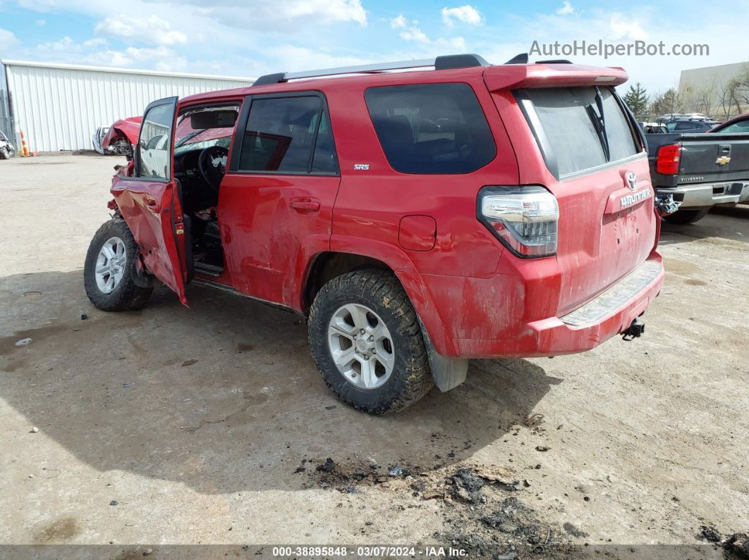 2021 Toyota 4runner Sr5 Premium Red vin: JTENU5JR2M5936484