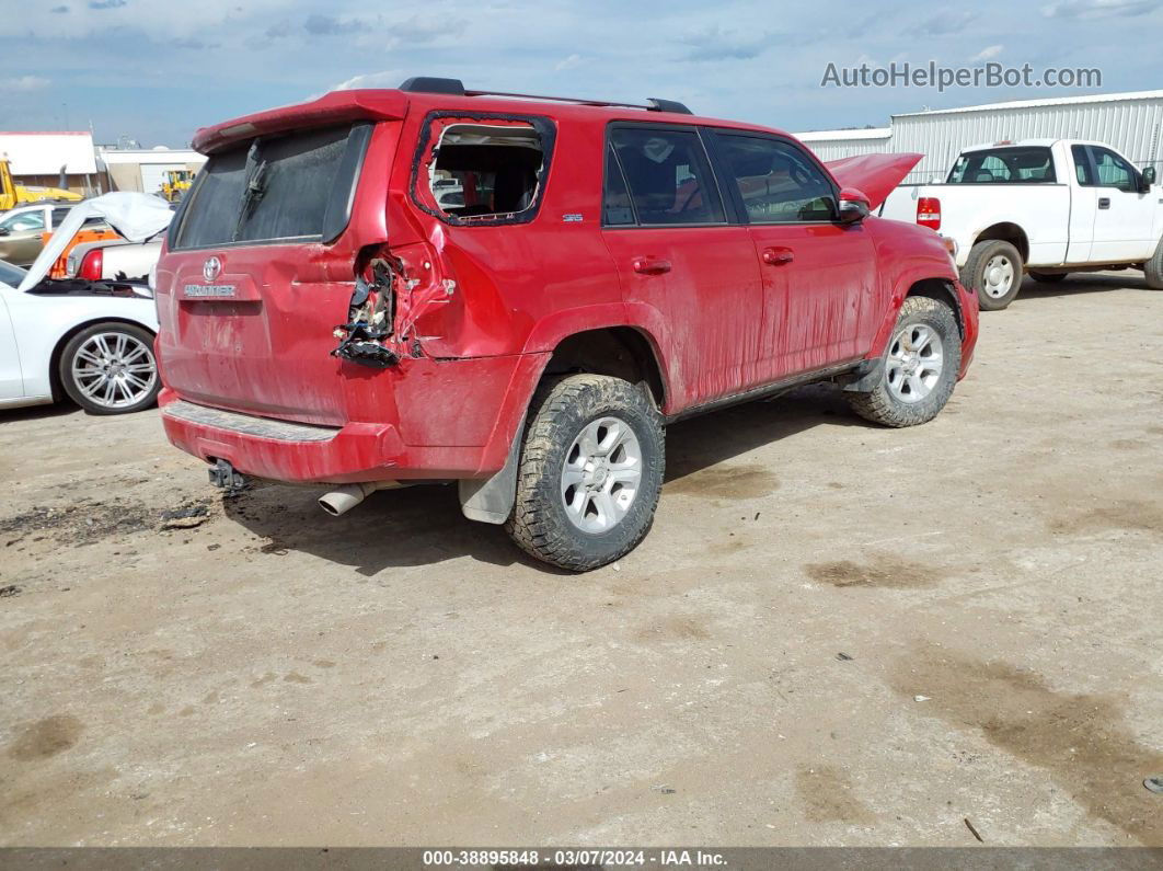 2021 Toyota 4runner Sr5 Premium Red vin: JTENU5JR2M5936484