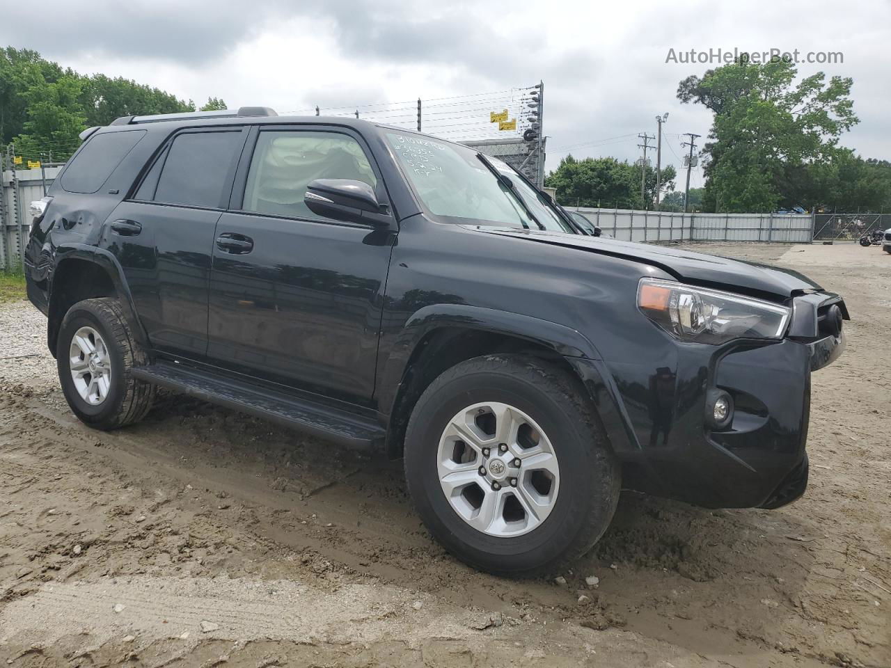 2021 Toyota 4runner Sr5/sr5 Premium Черный vin: JTENU5JR5M5935345