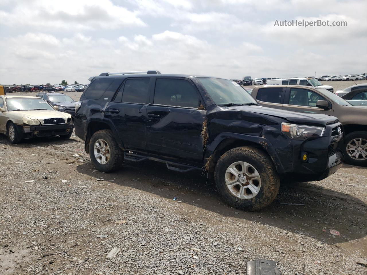 2021 Toyota 4runner Sr5/sr5 Premium Черный vin: JTENU5JR6M5889816