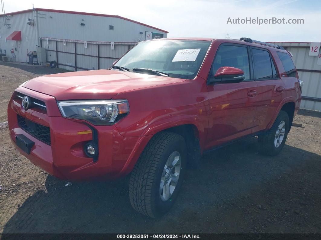 2021 Toyota 4runner Sr5 Premium Red vin: JTENU5JR9M5854378