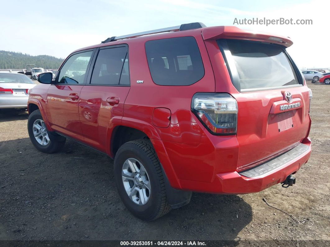 2021 Toyota 4runner Sr5 Premium Красный vin: JTENU5JR9M5854378