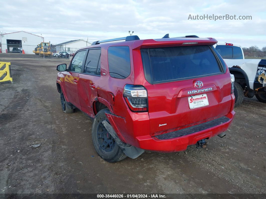 2021 Toyota 4runner Sr5 Premium Red vin: JTENU5JR9M5884562