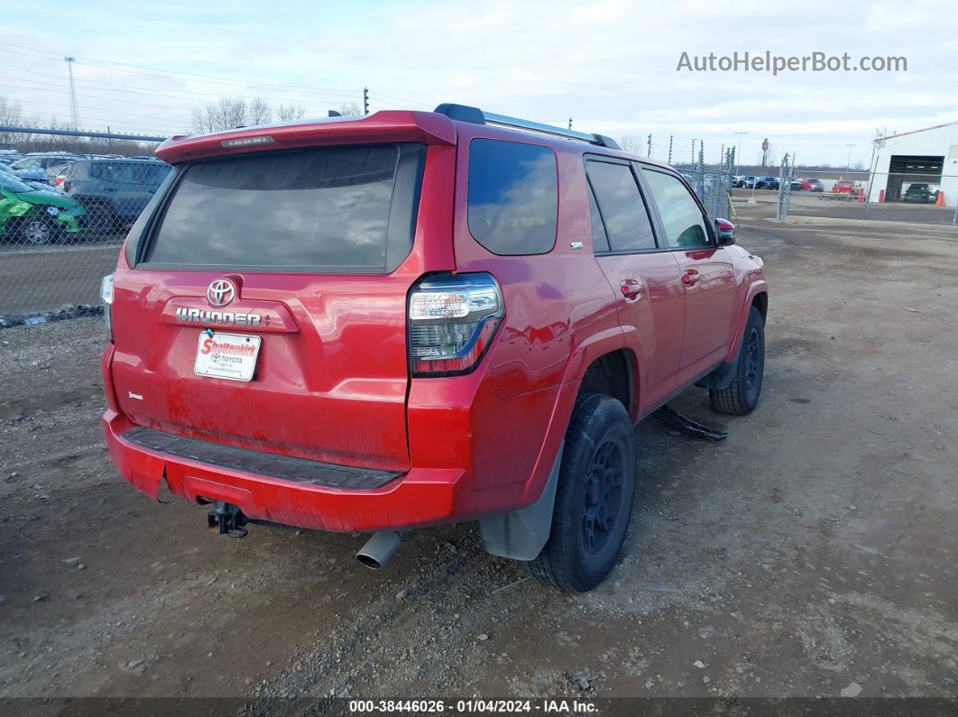 2021 Toyota 4runner Sr5 Premium Red vin: JTENU5JR9M5884562