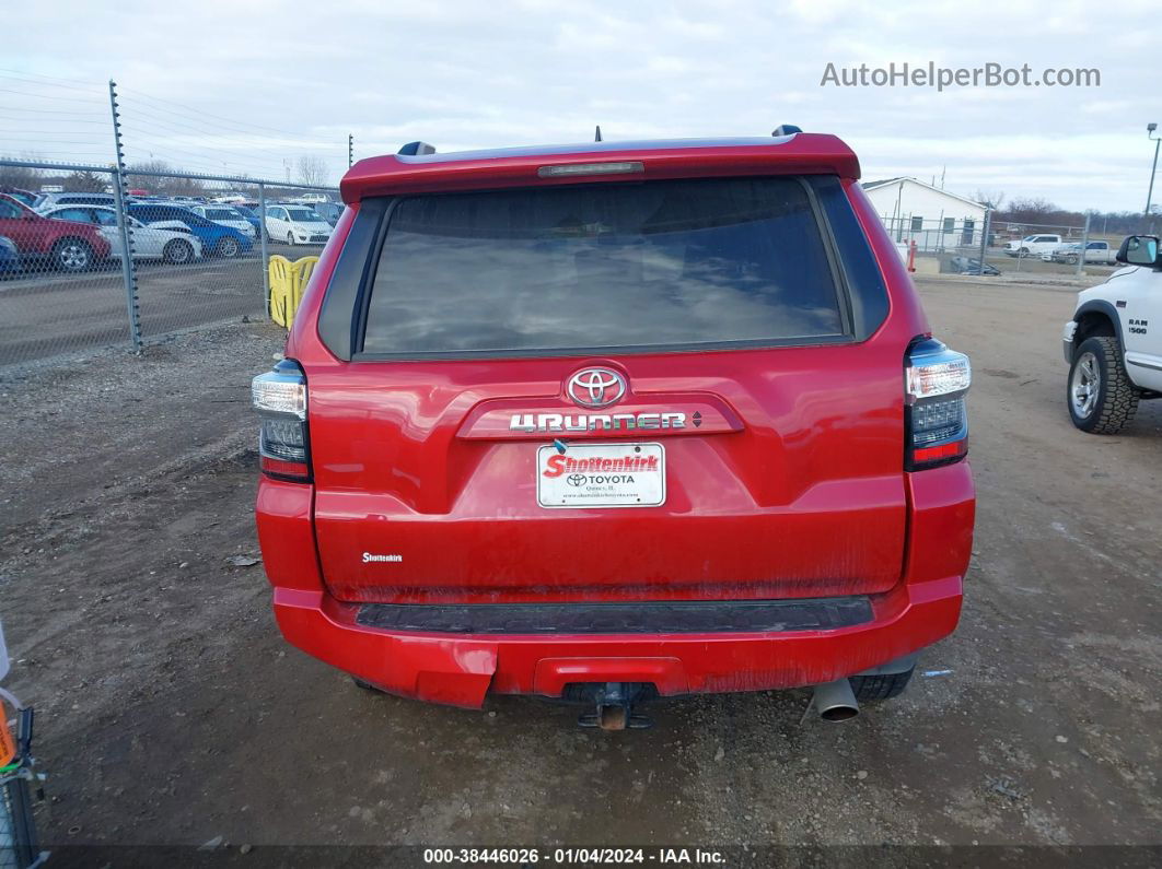 2021 Toyota 4runner Sr5 Premium Red vin: JTENU5JR9M5884562