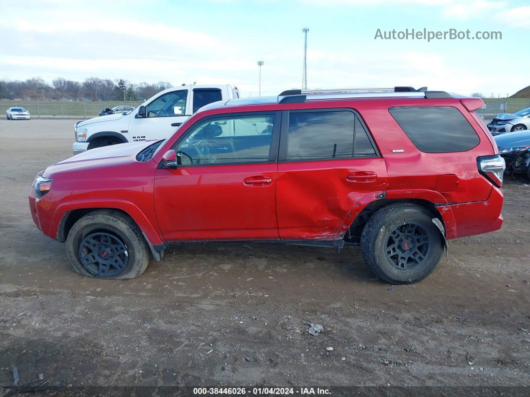 2021 Toyota 4runner Sr5 Premium Red vin: JTENU5JR9M5884562