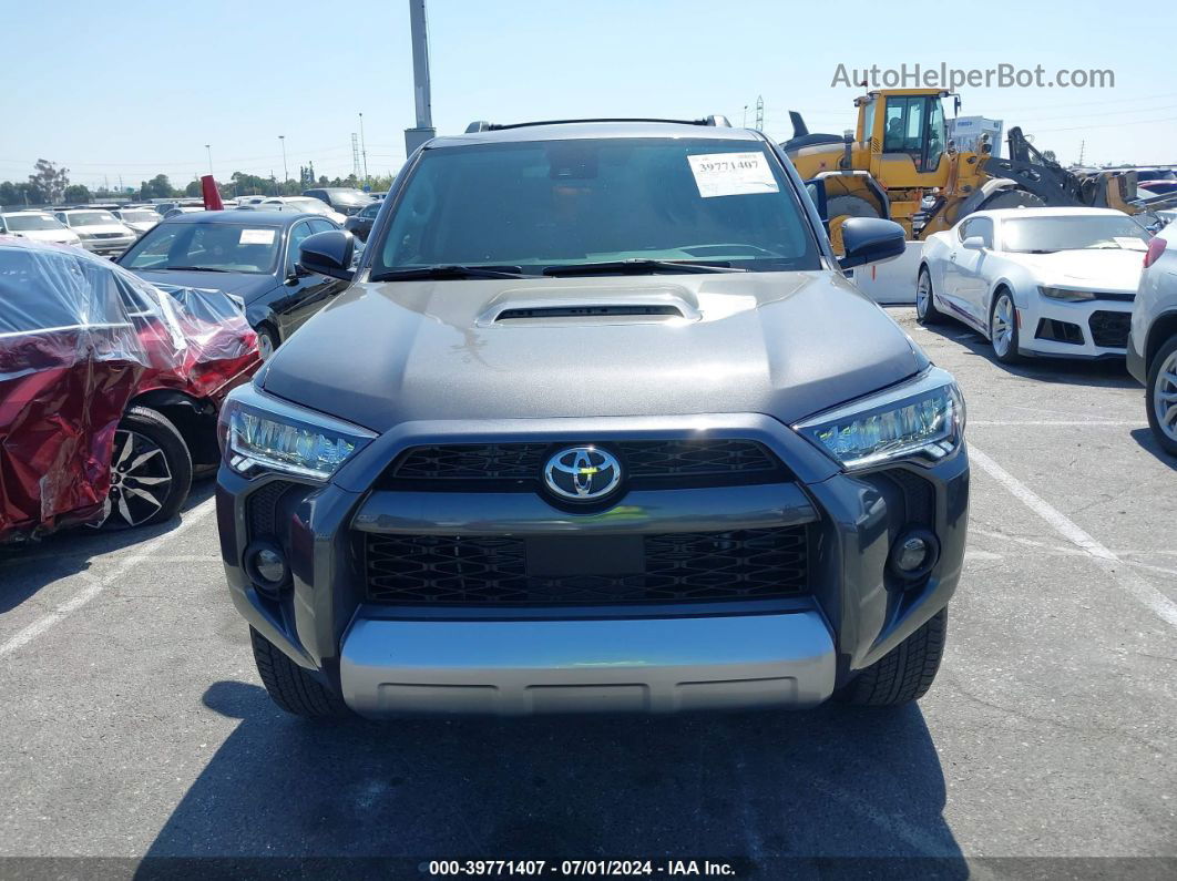 2021 Toyota 4runner Trd Off Road Gray vin: JTEPU5JR2M5875906