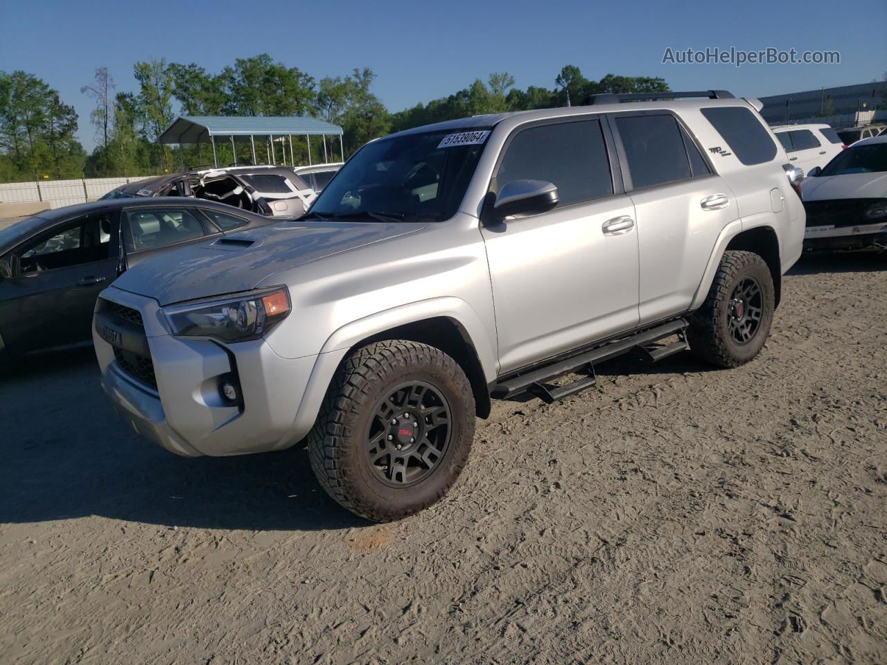 2021 Toyota 4runner Sr5/sr5 Premium Silver vin: JTEPU5JR3M5946174