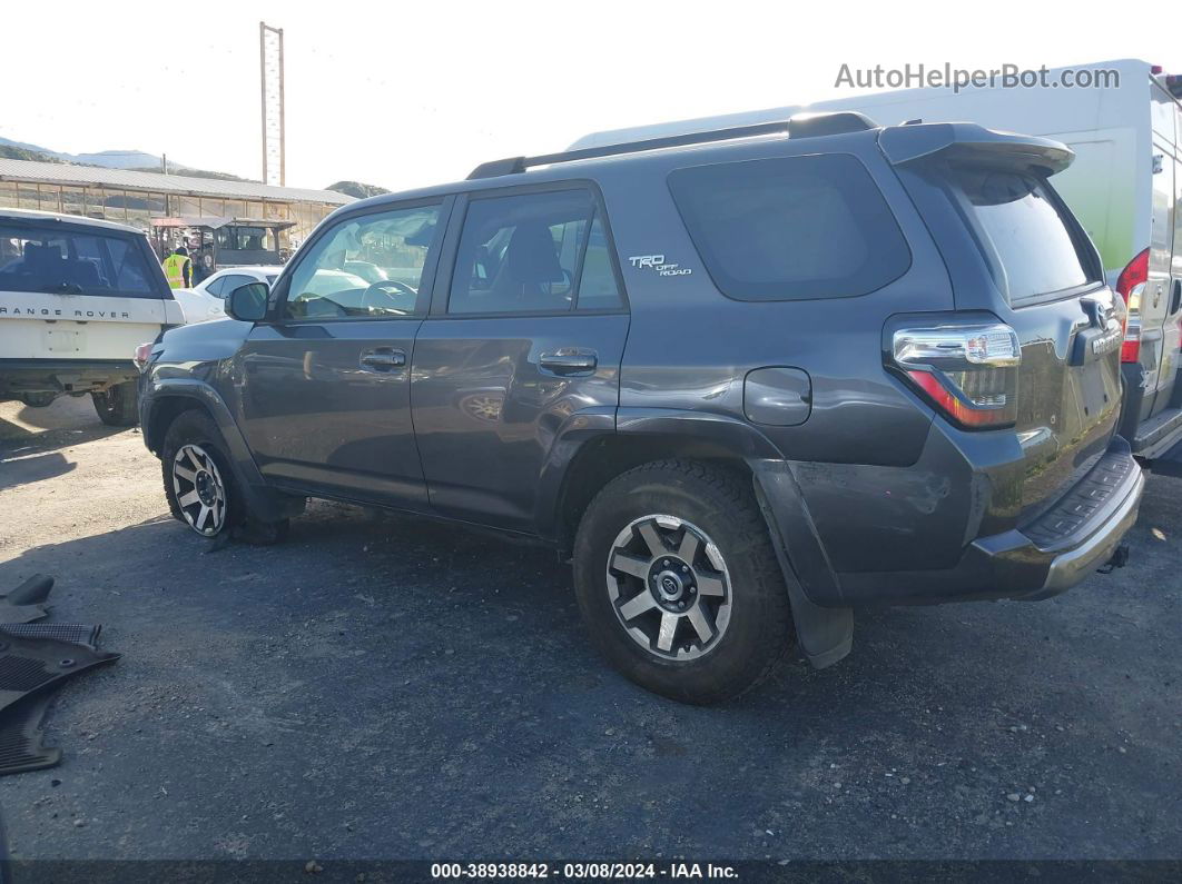 2021 Toyota 4runner Trd Off Road Gray vin: JTEPU5JR4M5889015