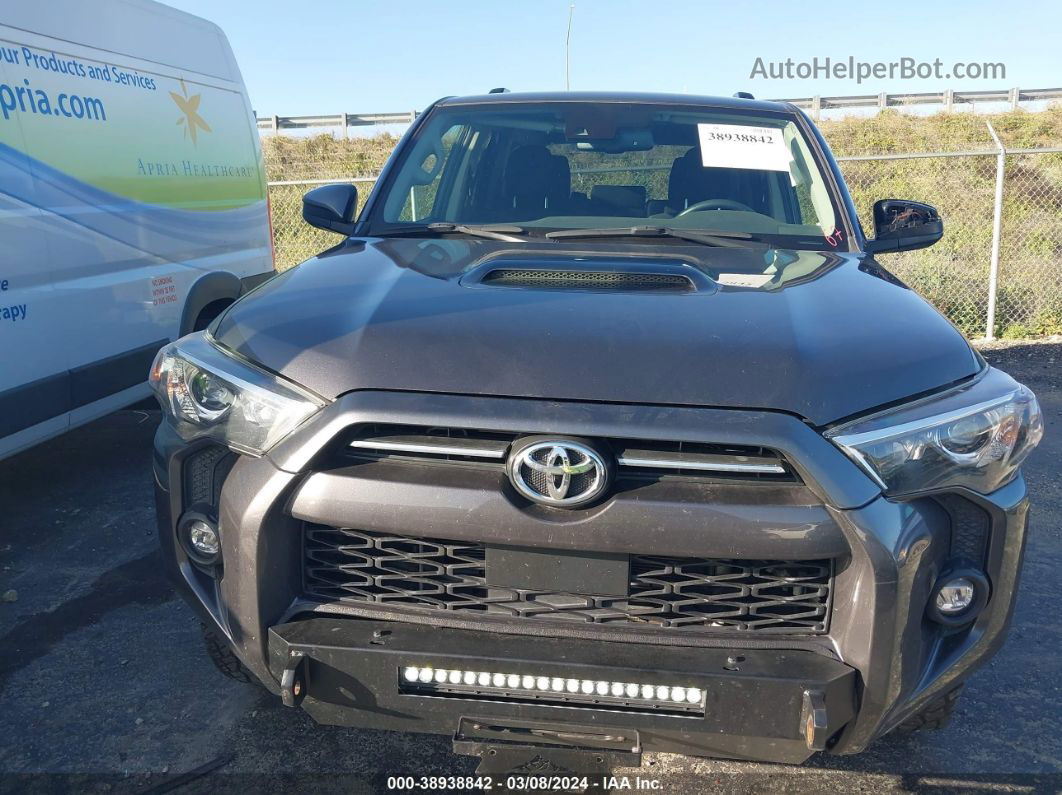 2021 Toyota 4runner Trd Off Road Gray vin: JTEPU5JR4M5889015