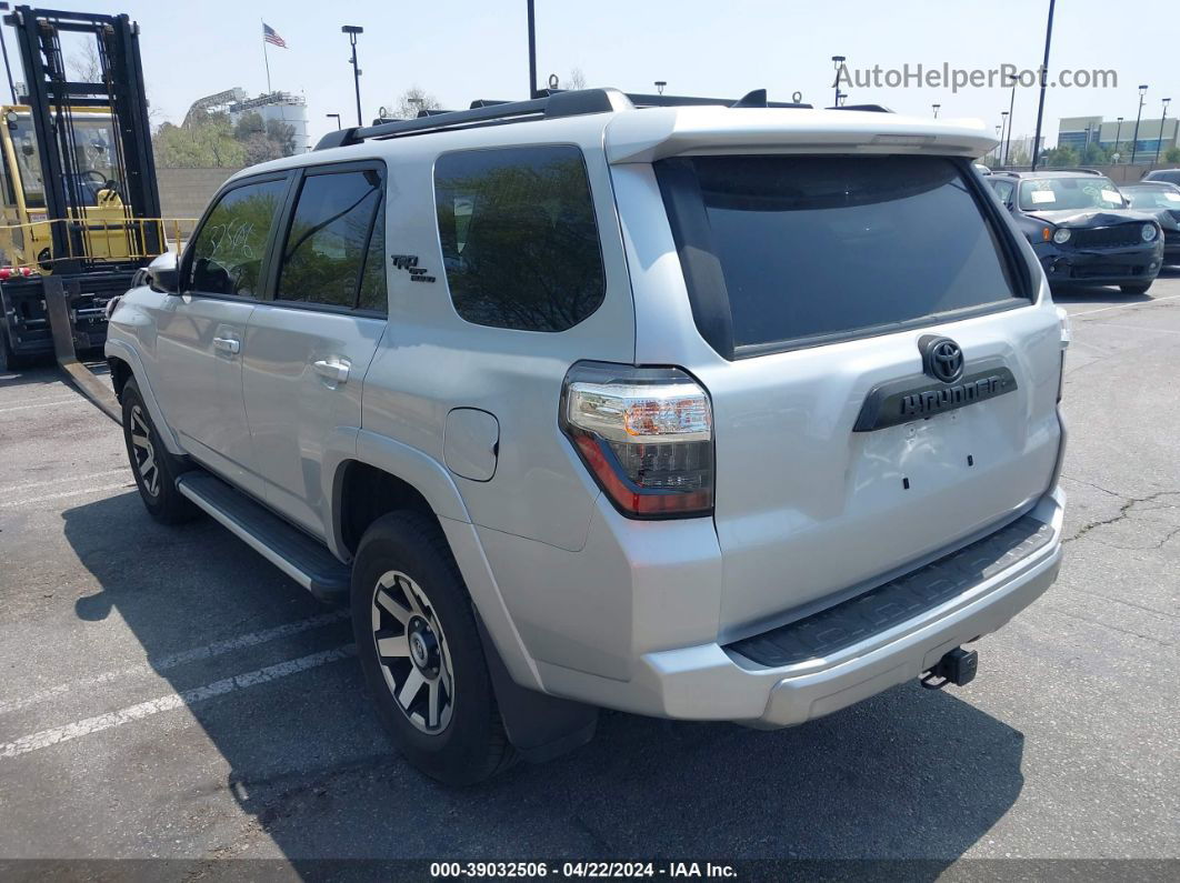 2021 Toyota 4runner Trd Off Road Silver vin: JTEPU5JR4M5949536