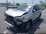 2021 Toyota 4runner Trd Off Road Silver vin: JTEPU5JR4M5949536