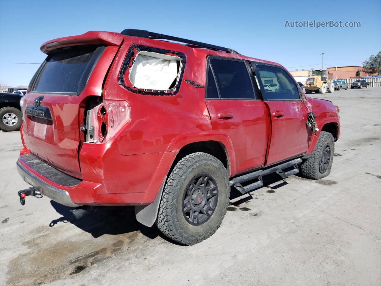 2021 Toyota 4runner Sr5 Premium Red vin: JTERU5JR1M5876750