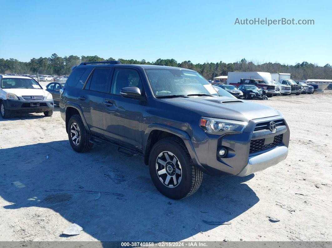 2021 Toyota 4runner Trd Off Road Premium Gray vin: JTERU5JR6M5846451