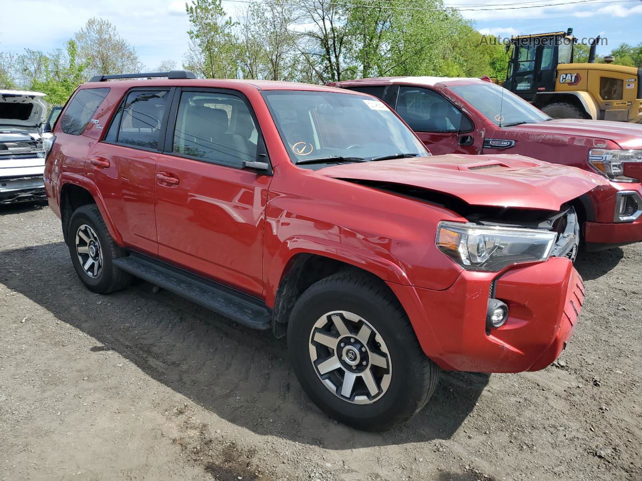 2021 Toyota 4runner Sr5 Premium Red vin: JTERU5JR8M5931307