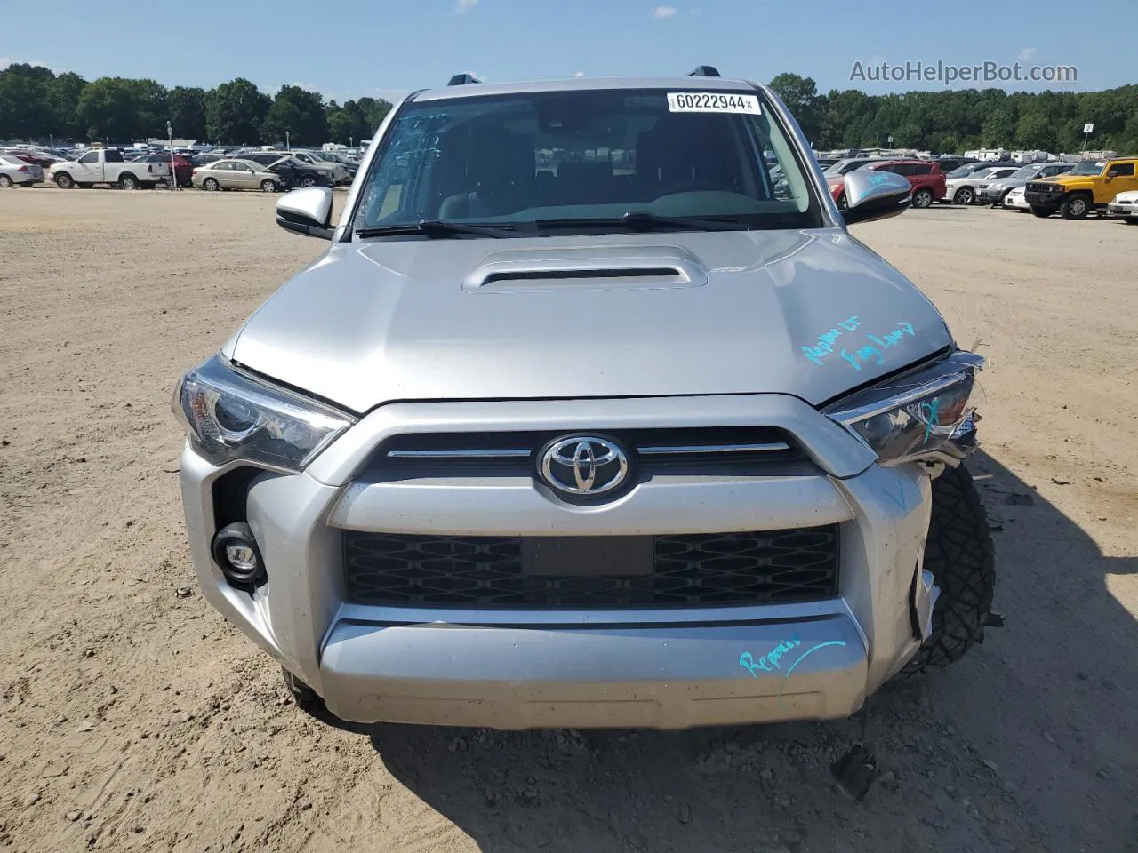 2021 Toyota 4runner Sr5 Premium Серебряный vin: JTERU5JR9M5926648