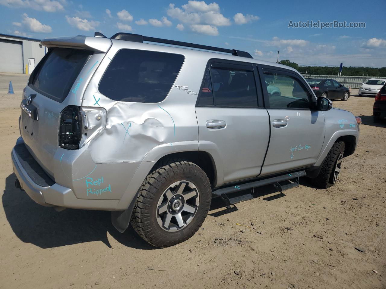 2021 Toyota 4runner Sr5 Premium Серебряный vin: JTERU5JR9M5926648