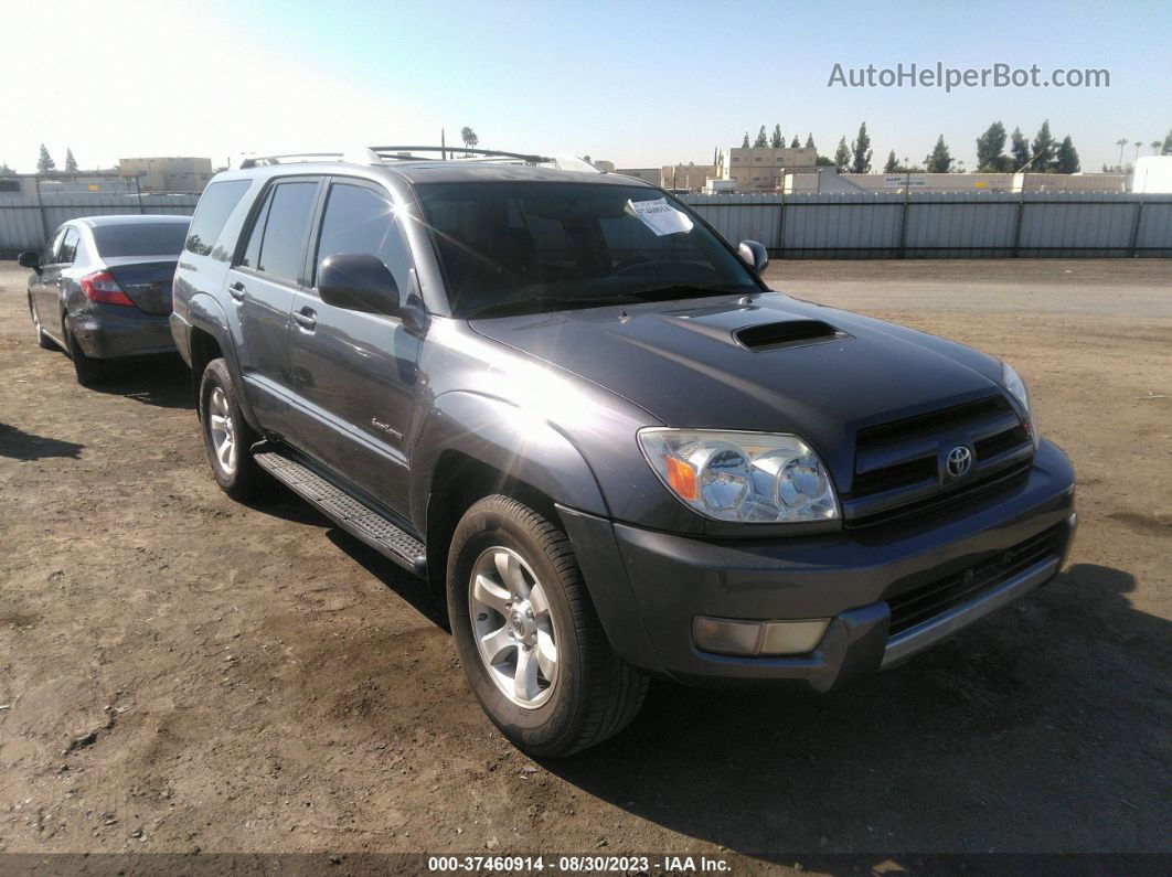 2004 Toyota 4runner Sr5 Gray vin: JTEZT14R140015220