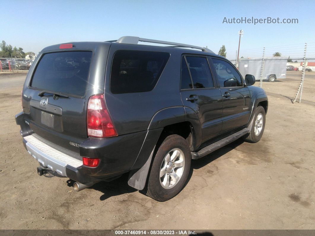 2004 Toyota 4runner Sr5 Gray vin: JTEZT14R140015220