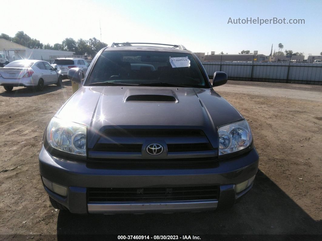 2004 Toyota 4runner Sr5 Gray vin: JTEZT14R140015220