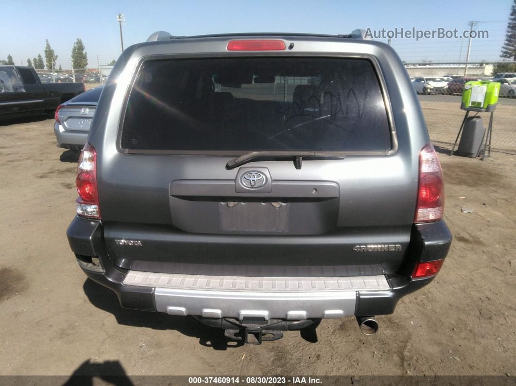 2004 Toyota 4runner Sr5 Gray vin: JTEZT14R140015220