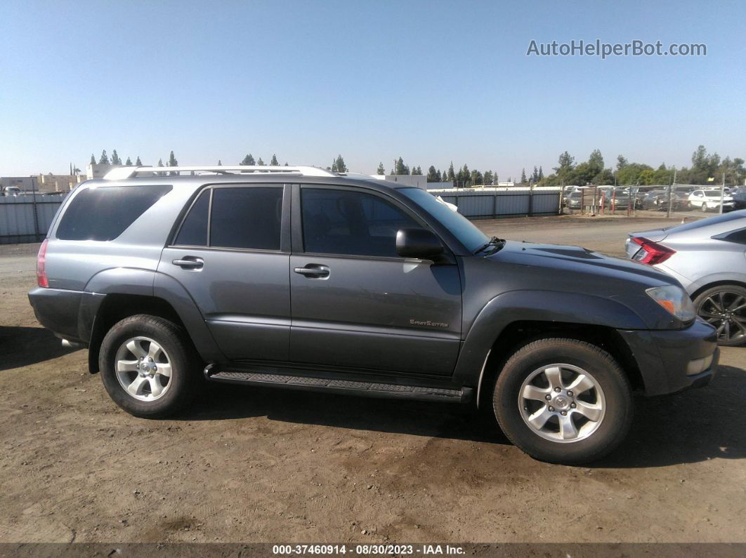 2004 Toyota 4runner Sr5 Gray vin: JTEZT14R140015220