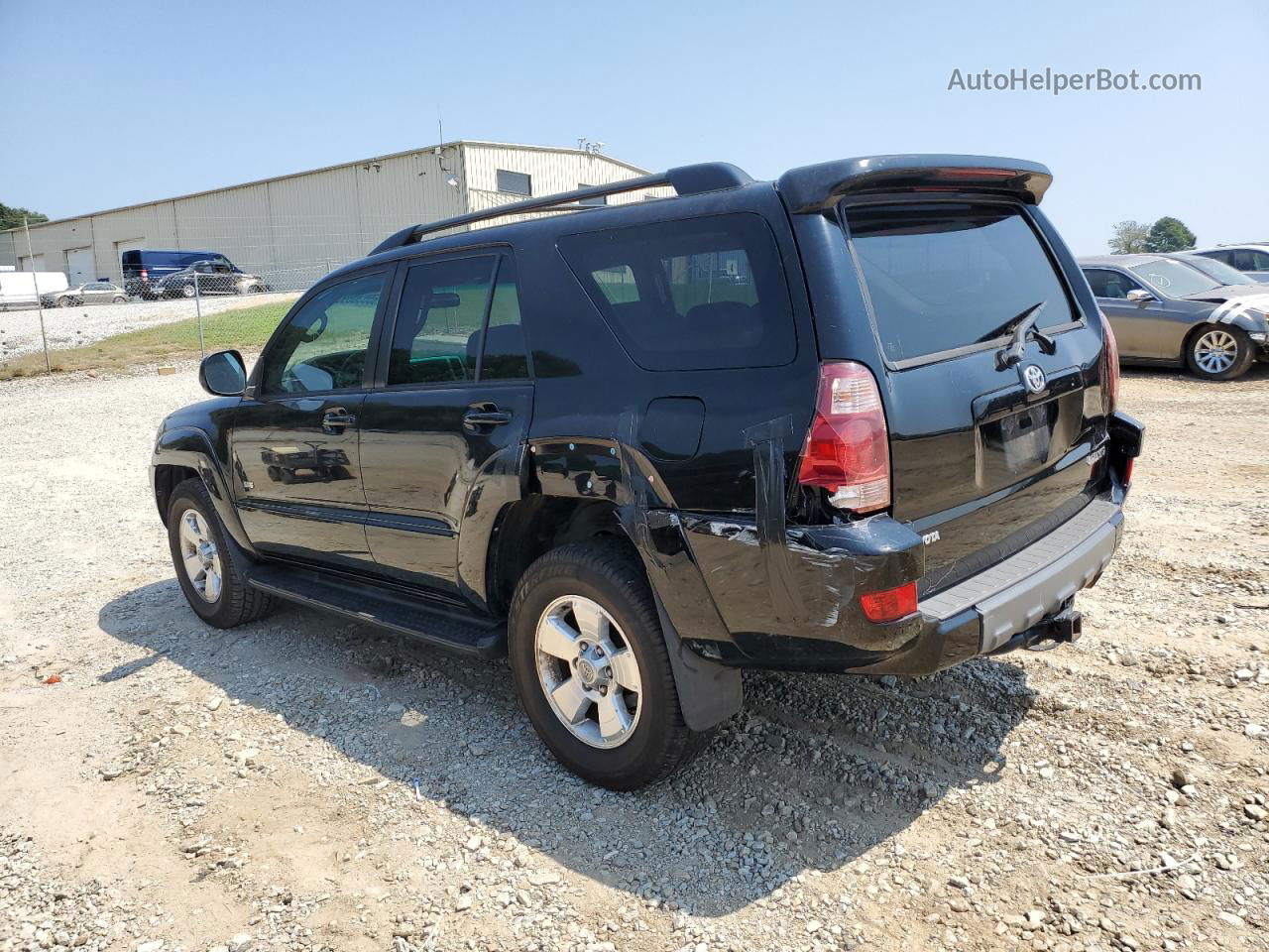 2004 Toyota 4runner Sr5 Black vin: JTEZT14R340014358