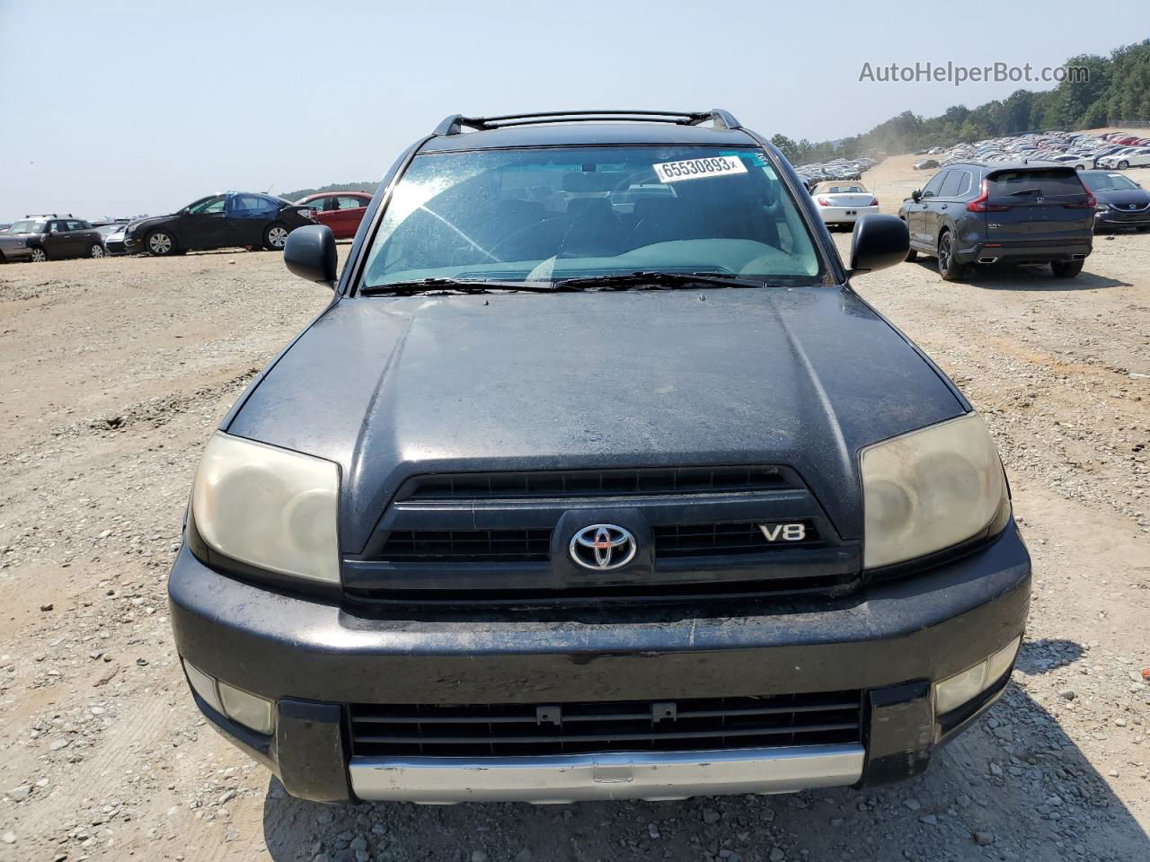 2004 Toyota 4runner Sr5 Black vin: JTEZT14R340014358