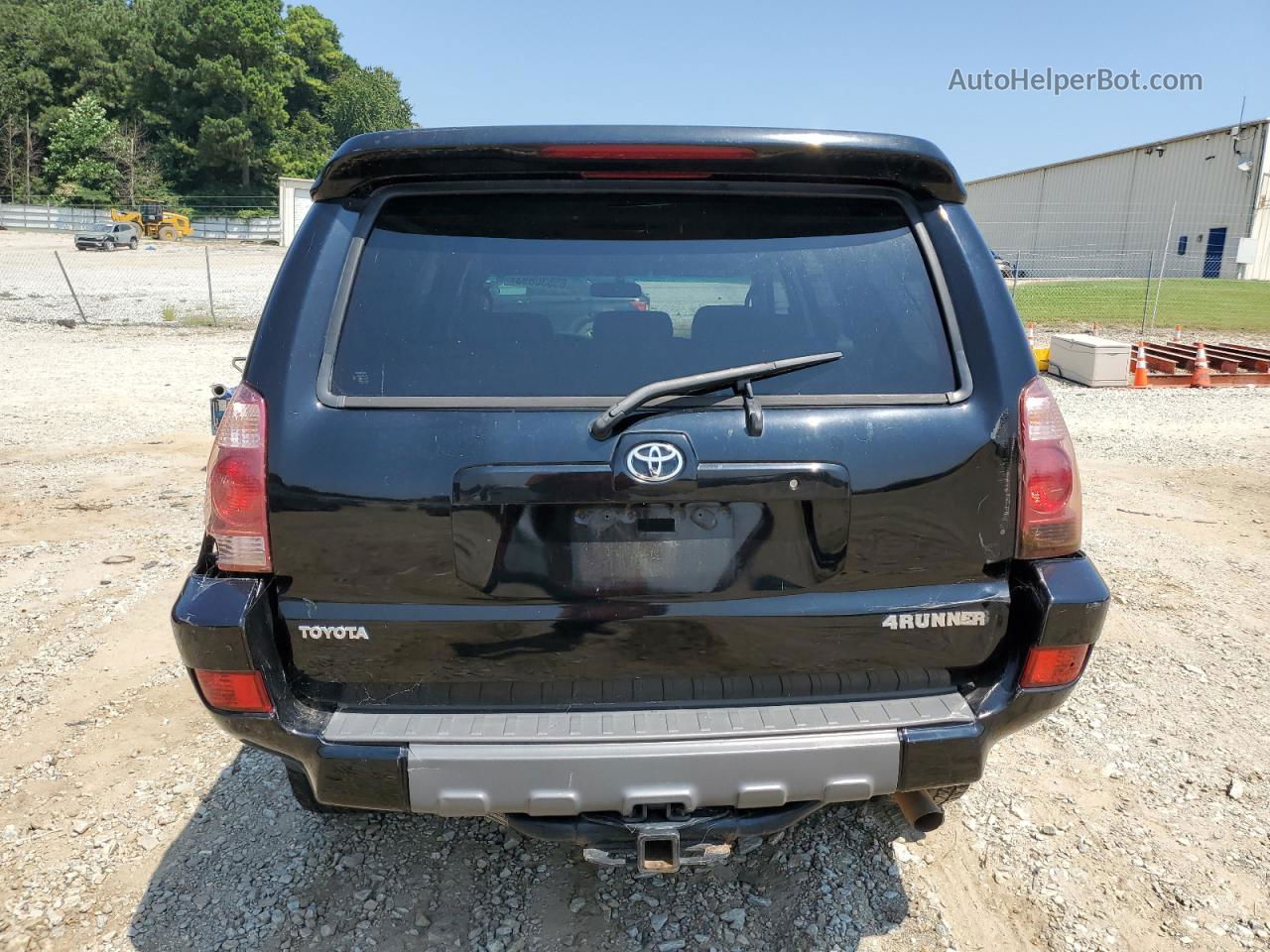 2004 Toyota 4runner Sr5 Black vin: JTEZT14R340014358