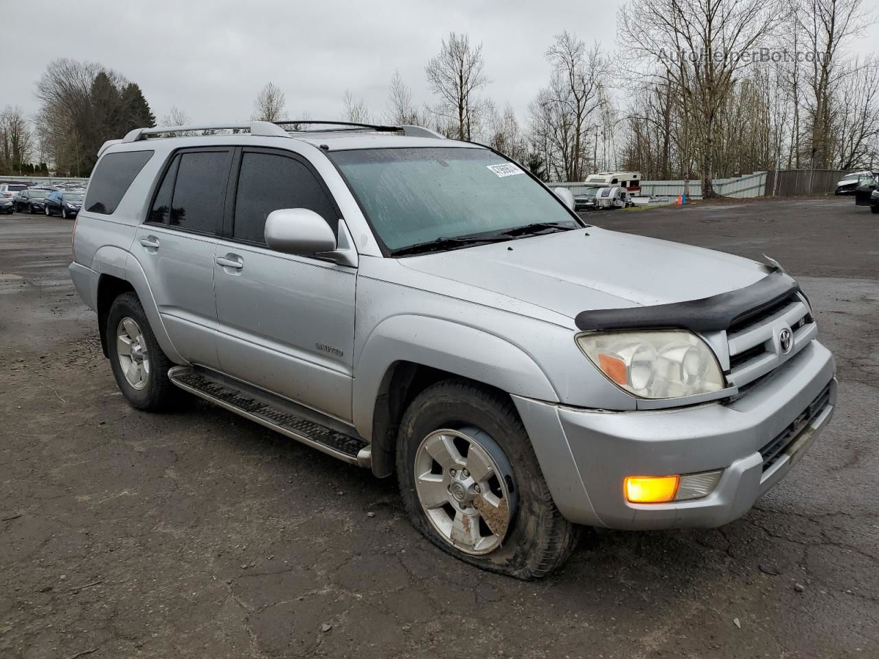 2004 Toyota 4runner Limited Серебряный vin: JTEZT17R240018963