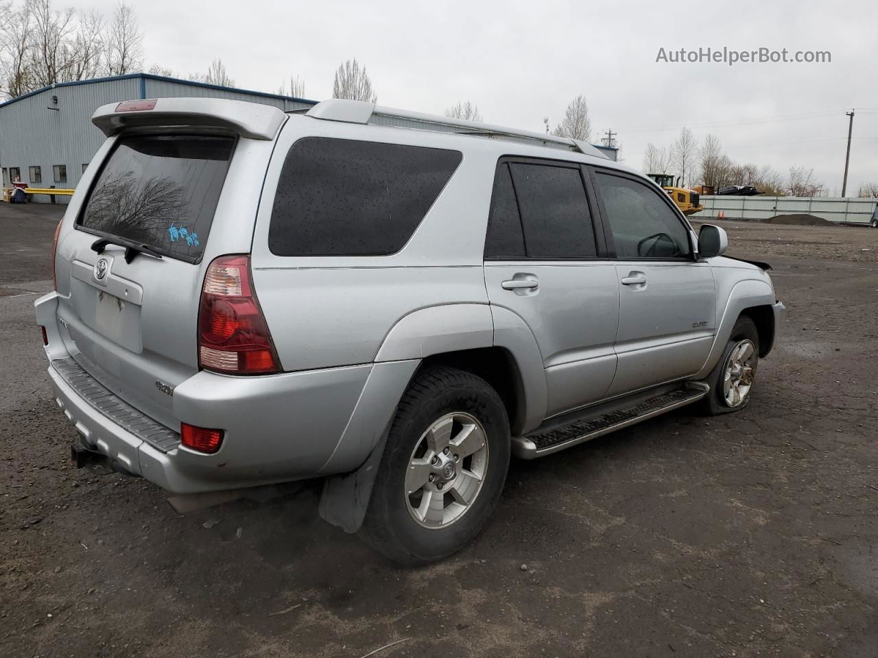 2004 Toyota 4runner Limited Серебряный vin: JTEZT17R240018963