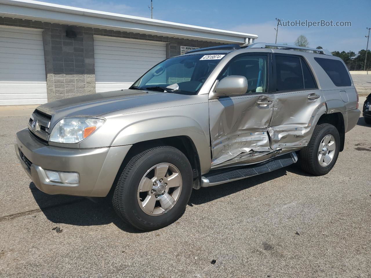 2004 Toyota 4runner Limited Beige vin: JTEZT17R440018561