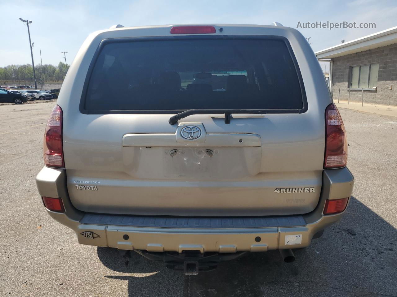 2004 Toyota 4runner Limited Beige vin: JTEZT17R440018561