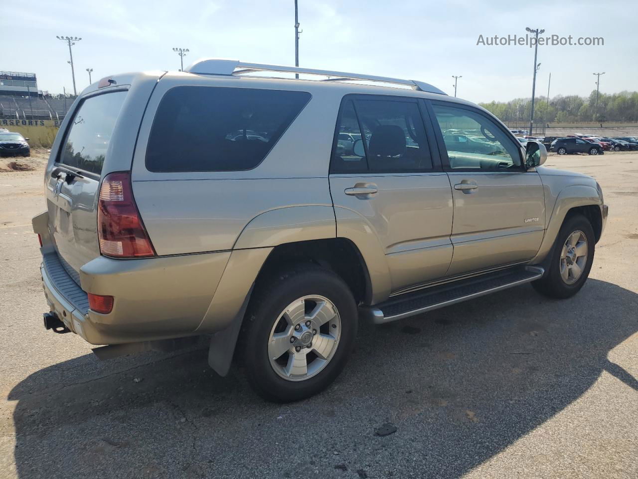 2004 Toyota 4runner Limited Beige vin: JTEZT17R440018561