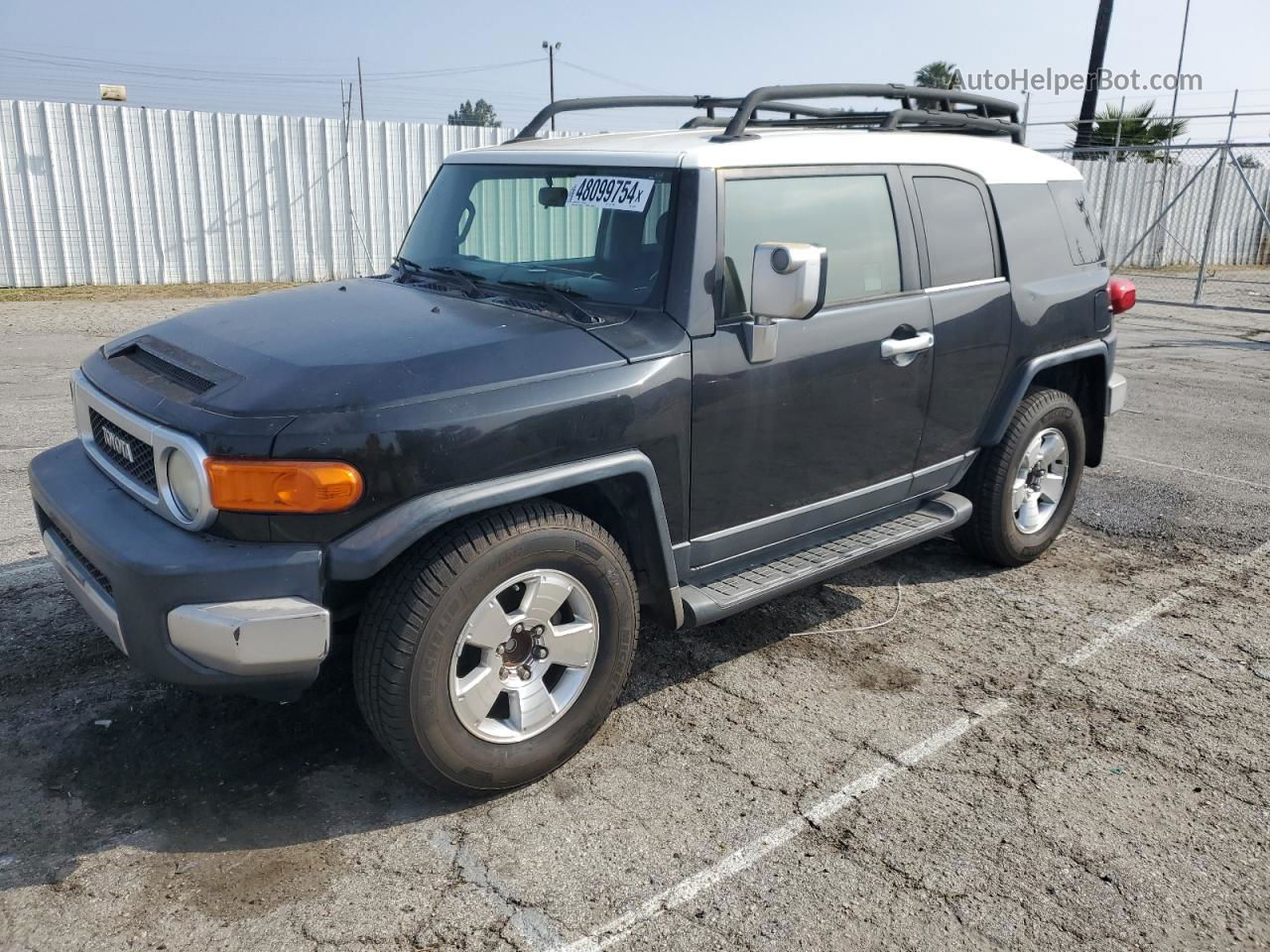 2007 Toyota Fj Cruiser  Black vin: JTEZU11F170002804