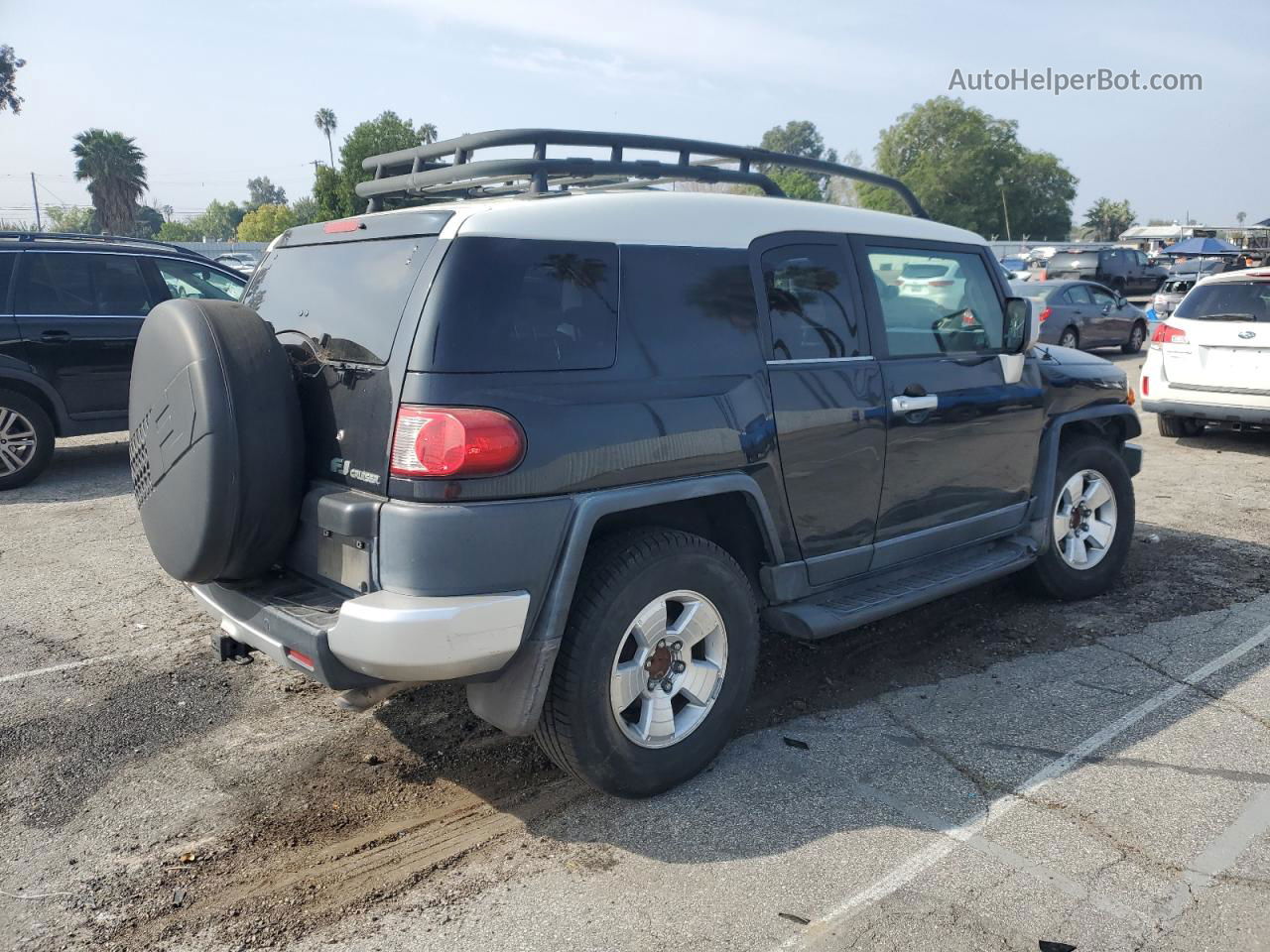 2007 Toyota Fj Cruiser  Black vin: JTEZU11F170002804