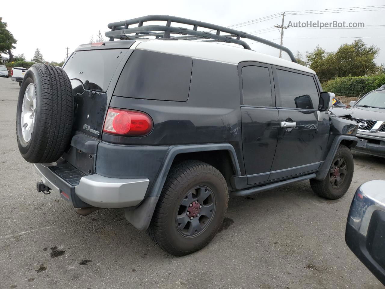 2007 Toyota Fj Cruiser  Black vin: JTEZU11F170012071