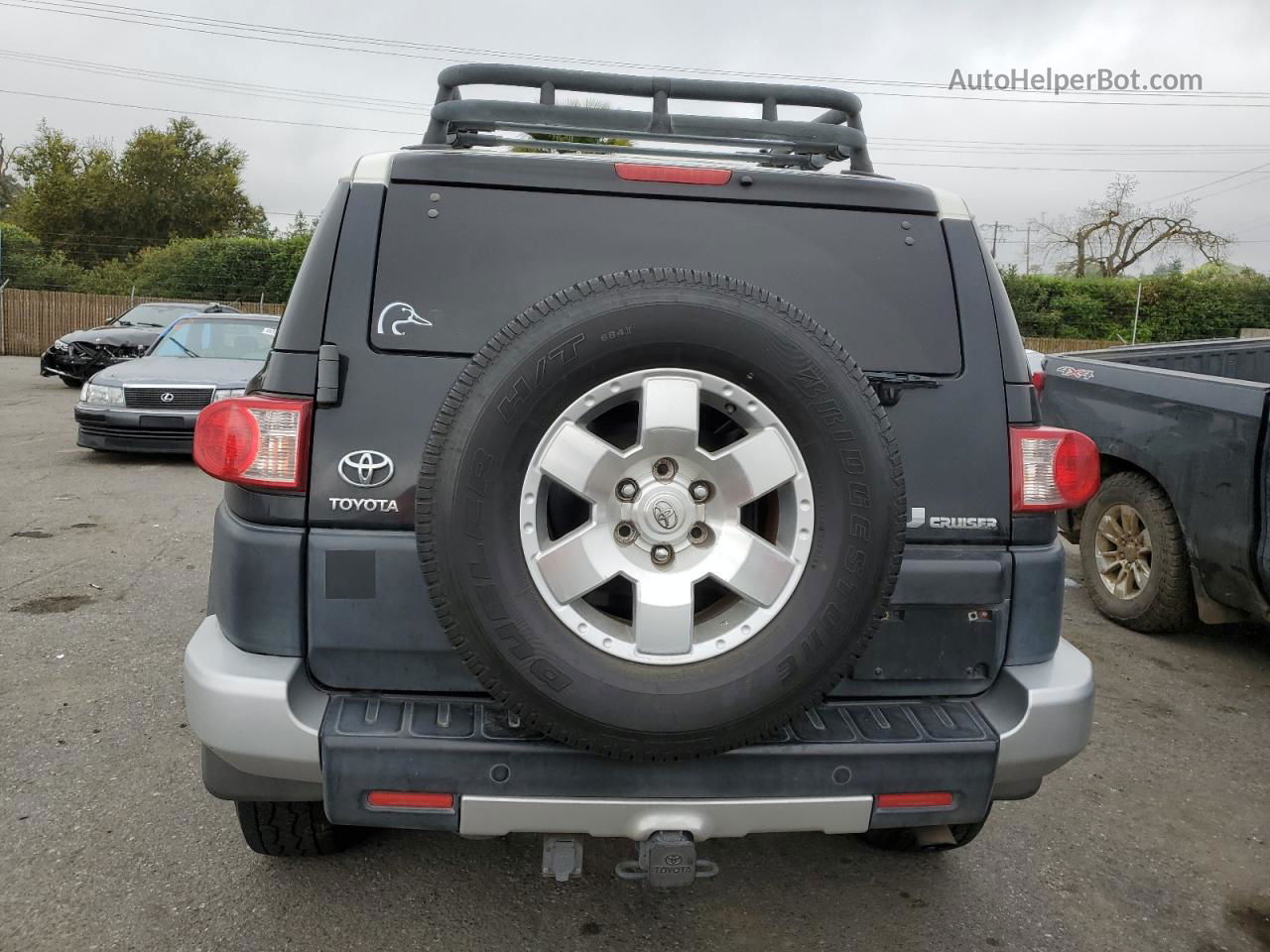 2007 Toyota Fj Cruiser  Black vin: JTEZU11F170012071