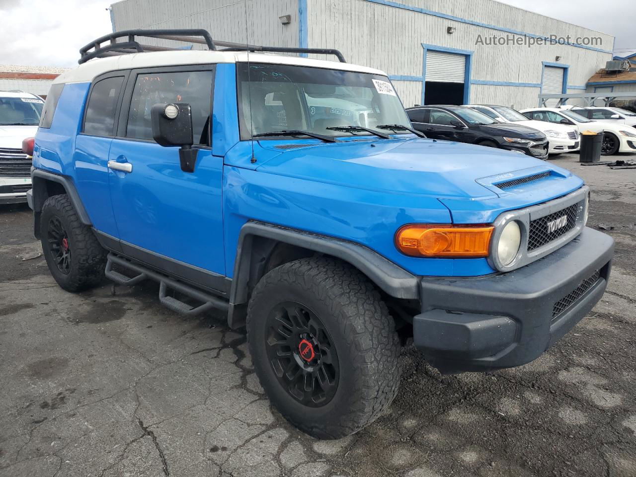 2007 Toyota Fj Cruiser  Синий vin: JTEZU11F270008109