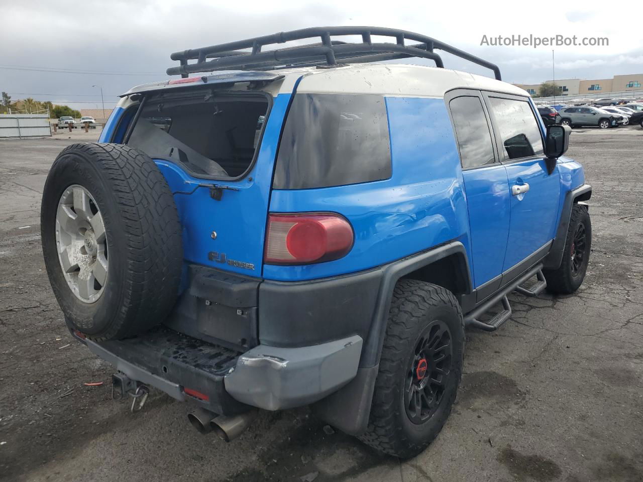 2007 Toyota Fj Cruiser  Синий vin: JTEZU11F270008109