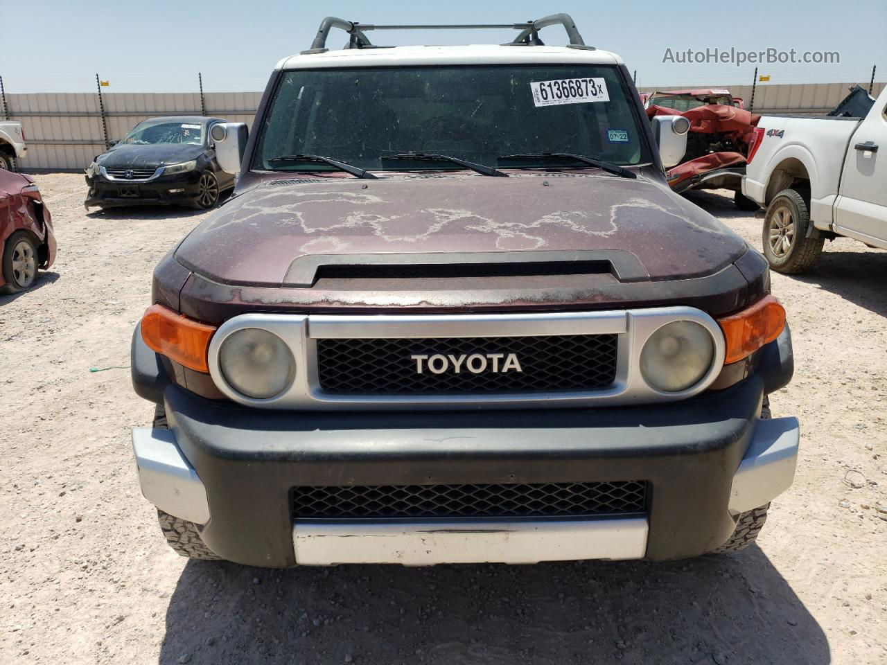 2007 Toyota Fj Cruiser  Purple vin: JTEZU11F270016016